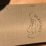 Large painting of shells, cabinet of curiosities, sign, vintage