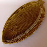 Sarreguemines fish dish in slip