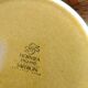 Set of 2 vintage Hornsea Saffron round ceramic tins