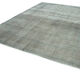 Handwoven persian overdyed 295 cm x 383 cm grey wool carpet