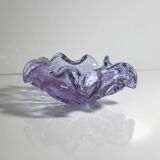 Alexandrite Murano Bullicante Bubbles Ash Tray - 1950s