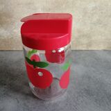 Pot sprinkle Henkel, glass, apple decoration
