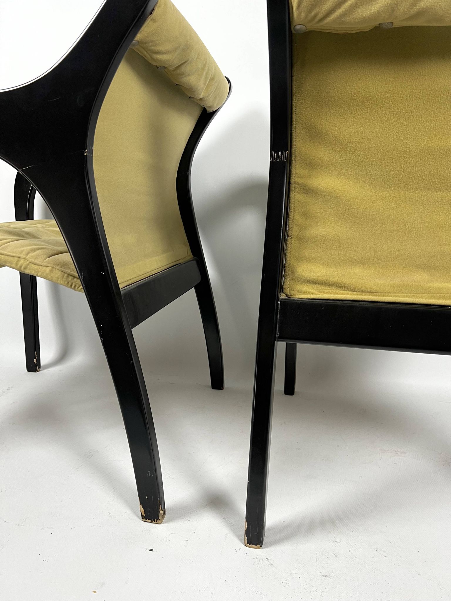 Mid-Century pair of Vivalda lounge chairs by Claudio Salocchi for Sormani. 1960s