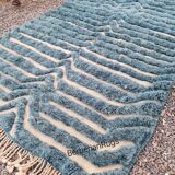 Handmade wool rug from Morocco 3 x 2 m