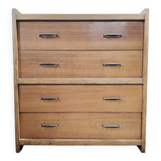 Commode 4 tiroirs vintage