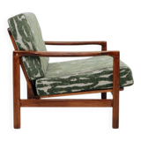 Vintage Armchair Green Cushions Classic Design
