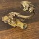 Bronze coat hook, 19th century