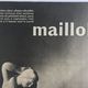 Original poster Aristide MAILLOL, National Museum of Modern Art, 1963 by SOUGEZ Mourlot imp.