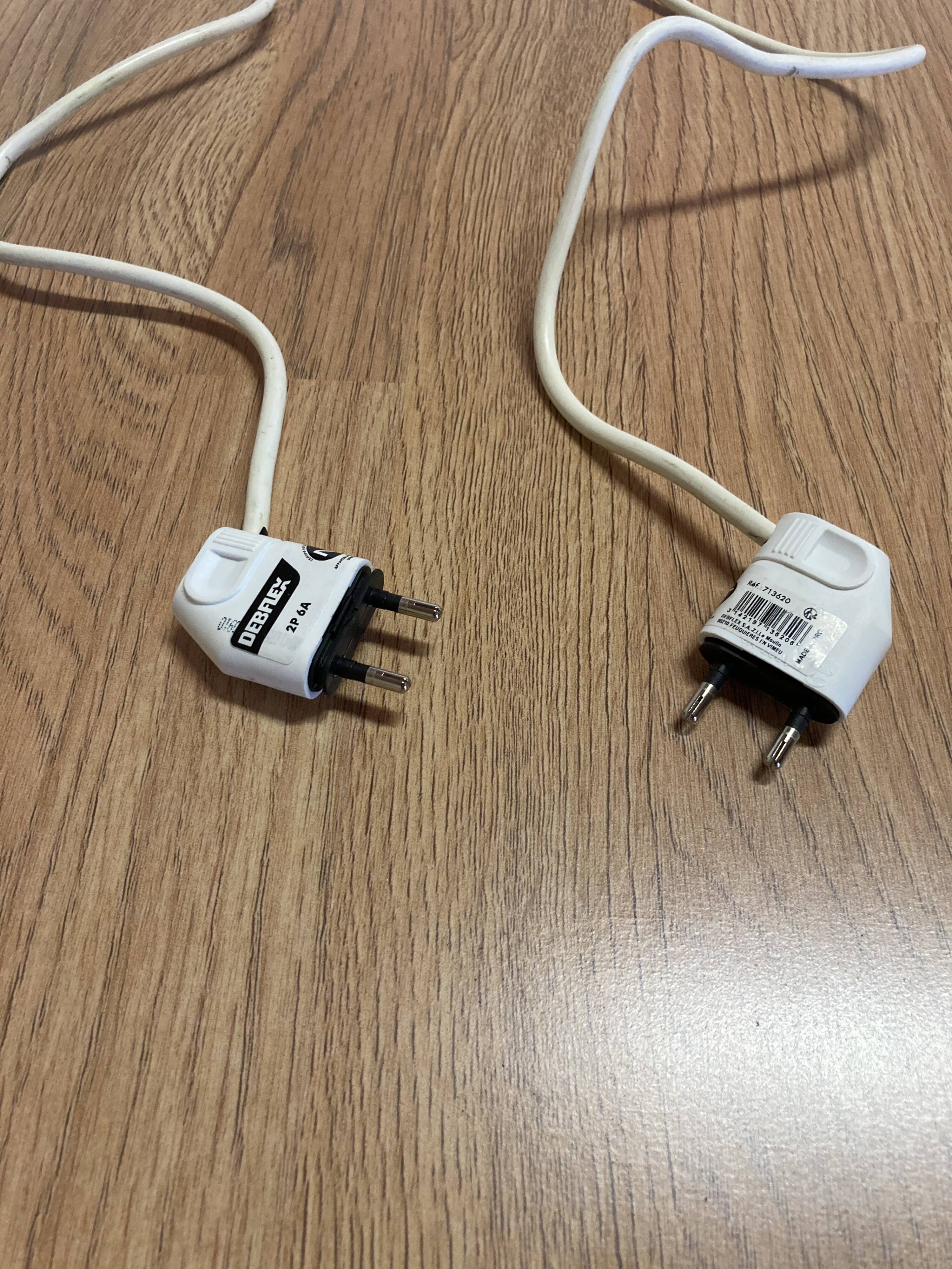 Pair of 1950s designer glass wall lights.