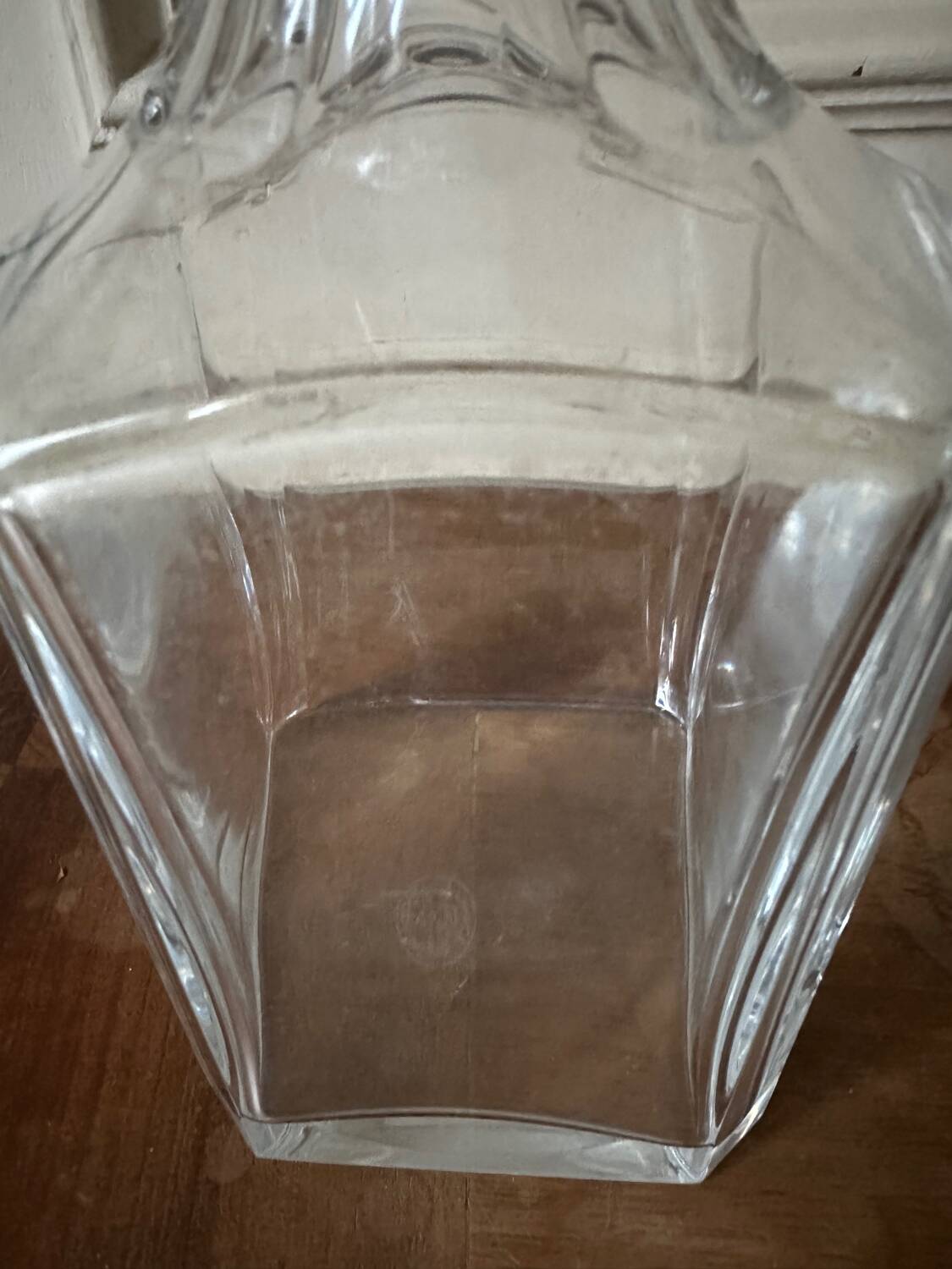 Baccarat crystal whisky decanter, perfection model