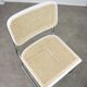 Vintage White Cesca B32 Chair by Marcel Breuer