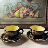 Alsatian ceramic lunch set