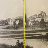 Old View of Montélimar in 1815 - Lib. F. Baume (Large Size)