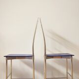 Italian Chairs by Ycami, 1980s, Set of 4