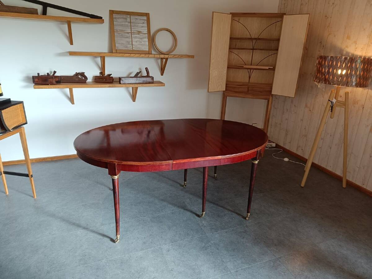 DINING TABLE MAHOGANY RESTORATION PERIOD
