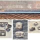 Ercuis silver-plated tea service Art Deco