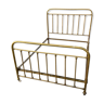 2-seater brass bed