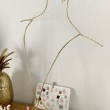 Golden postcard display