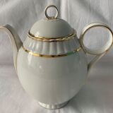Service of 39 cups cups under pourer cups milk pot and sugar bernardaud porcelain Limoges