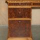 David Linley Burr walnut chest of drawers for light restoration.