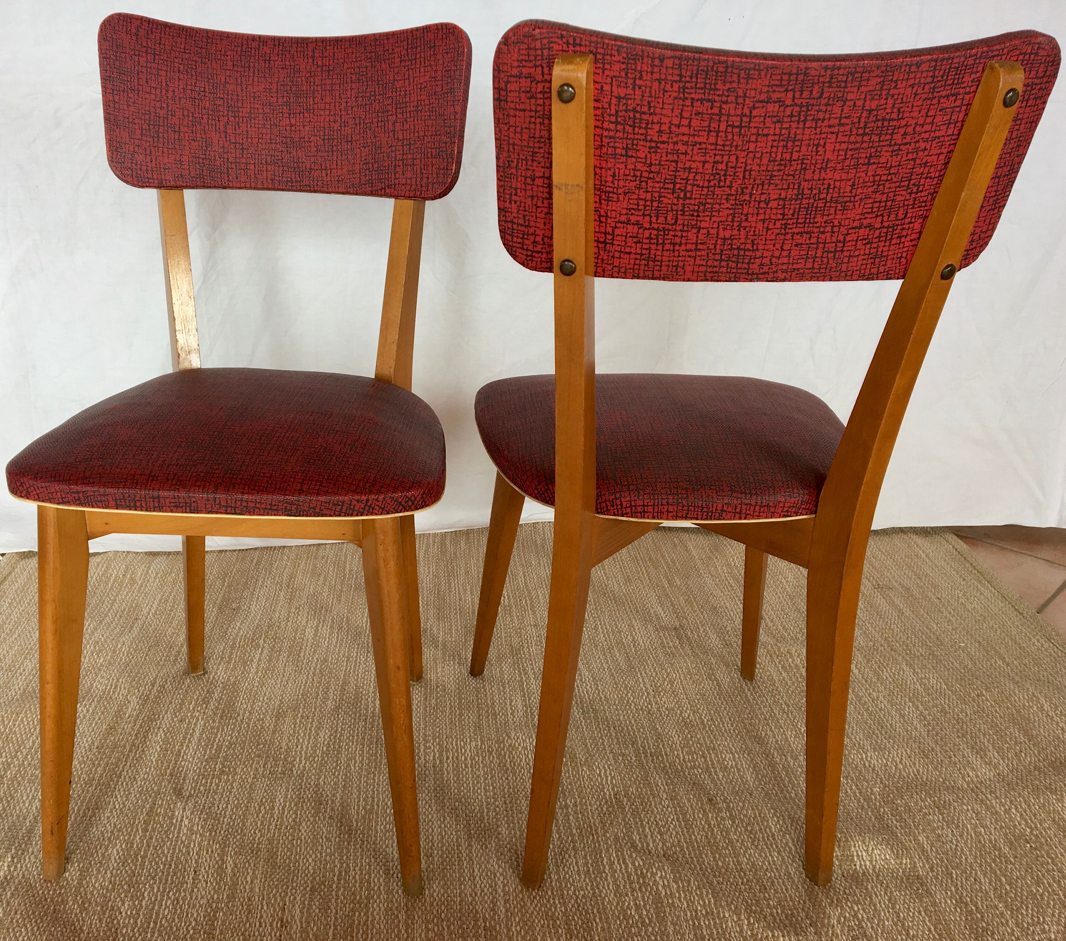 Pair of vintage Bistro chairs