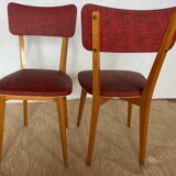 Paire de chaises bistrot vintage