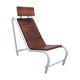 Very original lounge chair inside, outside from 1950, metal and wood