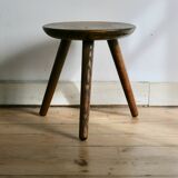 Tabouret tripode, produit dans les Vosges ( Gerardmer), années 50