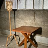 Solid elm table