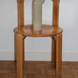 Bottle/soliflore in glazed stoneware