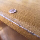 Scandinavian chest of drawers with 4 drawers and storage, circa 60's