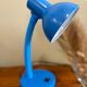 Vintage blue lamp