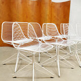 Design dining wire chairs henrik pedersen houe ‘string’