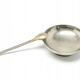Art Deco salt shaker, nickel-plated brass, Krupp-Berndorf, Germany, 1930s