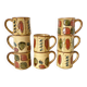 Tasses , mug vintage en céramique