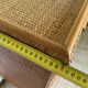 Vintage rattan chest of drawers with 6 drawers