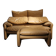 Leather Seating Group ‚Maralunga‘ by Vico Magistretti for Cassina