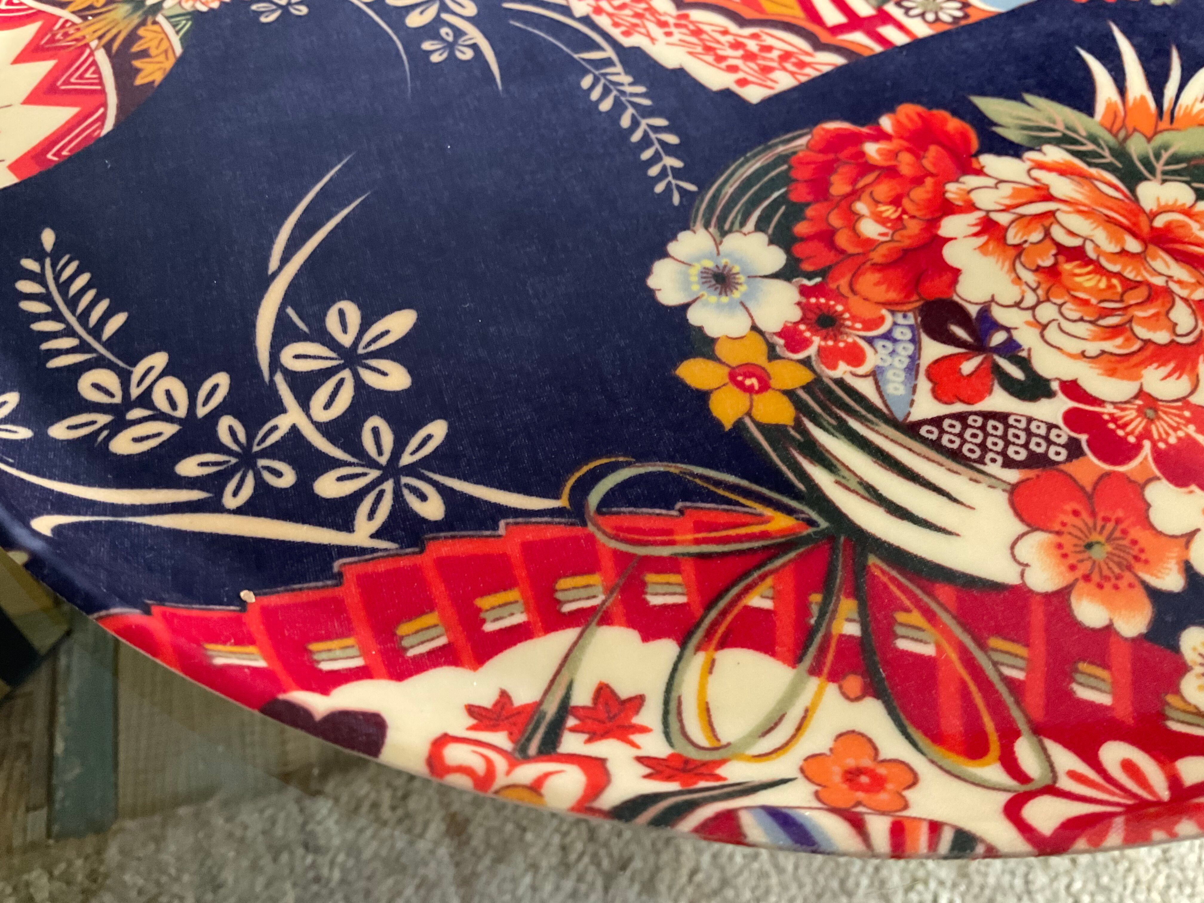 1970s-80s Japanese vintage plate