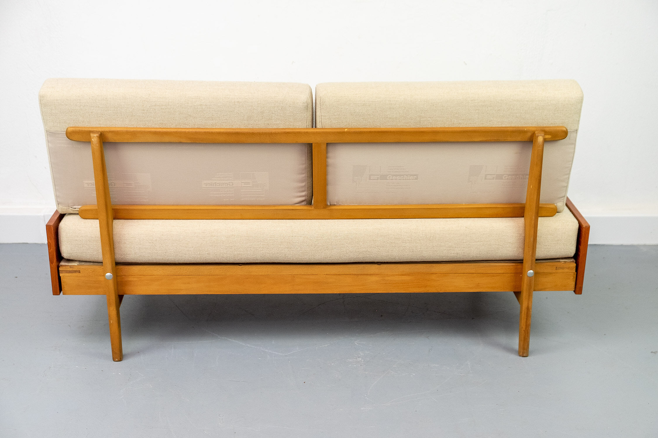 Vintage Teak Daybed/Sofa, 1960s