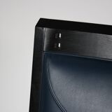 Fauteuil « peggy » des années 1980 par umberto asnago pour georgetti, italie