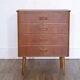 Commode vintage scandinave en teck 1960