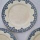 Set of 11 Dessert Plates Ter De Fer Salins Rivoli Model