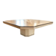 Table basse en travertin