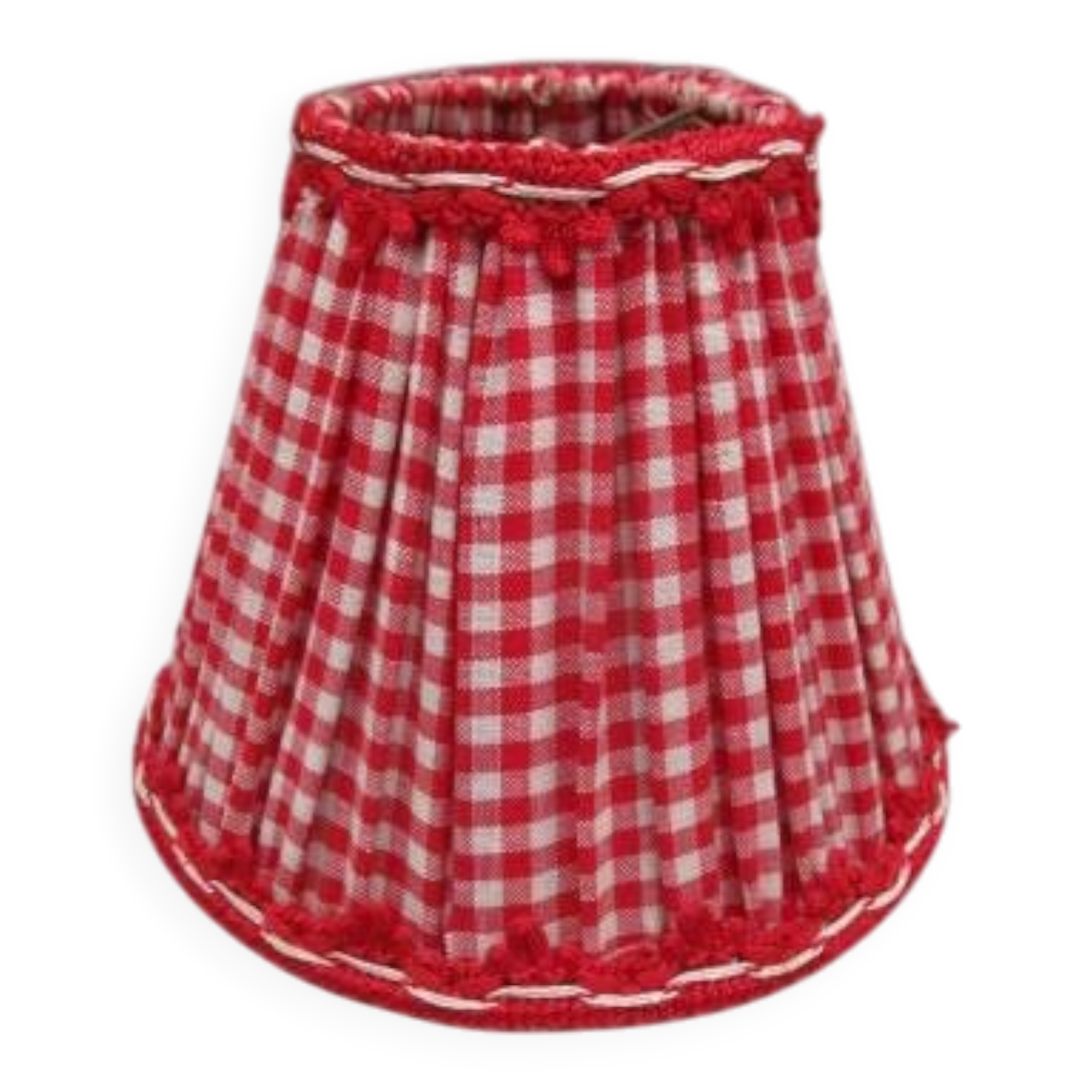 Petit abat-jour vintage Vichy