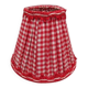 Petit abat-jour vintage Vichy