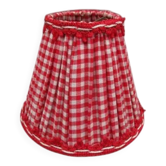 Petit abat-jour vintage Vichy