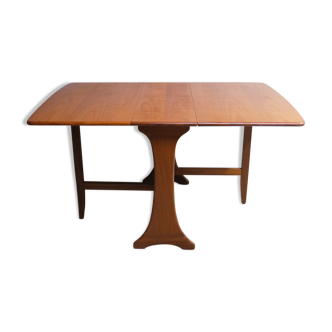 1970’s G Plan mid century drop leaf gate leg dining table