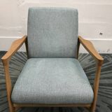 Floating zag celadon Red Edition chair