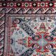 Handmade vintage Caucasian Zeyhur rug 130cm x 228cm 1950s