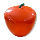 Vintage orange apple ice bucket